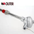 OLITER wrn temperature sensor k type thermocouple with stainless steel protection tube thermowell manufacturer